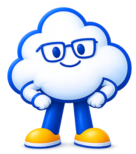 La mascotte JBILL crée un compte sur sa tablette